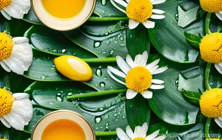 비건 화장품과 소비자 의견 반영하기 - **Prompt: A vibrant, detailed close-up of various natural, plant-based ingredients commonly found in...