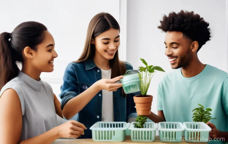 비건 화장품을 선택해야 하는 이유 - A serene and healthy-looking young woman, gently touching her cheek with a small, contented smile. S...