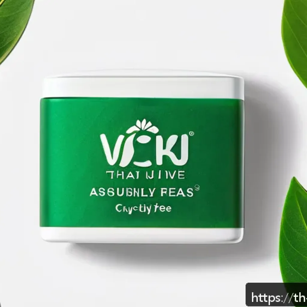 비건 화장품의 글로벌 인증 마크 - A vibrant and detailed close-up of a cosmetic product package showcasing multiple eco-friendly and c...
